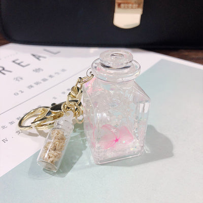 Llavero Perfume Mujer con Efecto Arenilla Dinámica - Image 13