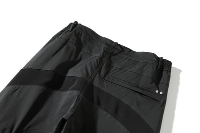 Pantalones Casuales con Cierre Trasero y Costura de Nylon - Image 17