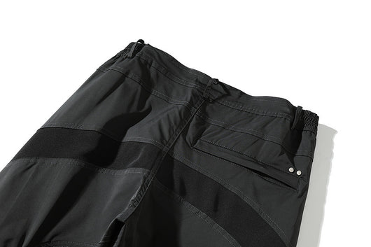 Pantalones Casuales con Cierre Trasero y Costura de Nylon - Image 17