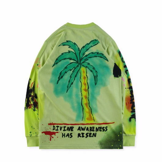 Camiseta Kanye West Graffiti Manga Corta - Image 7