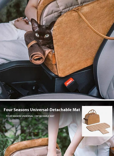 Bolsa Transportadora Portátil para Mascotas con Kennel para Auto - Image 12