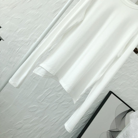 Blusa de Manga Larga con Corte Asimétrico - Image 18