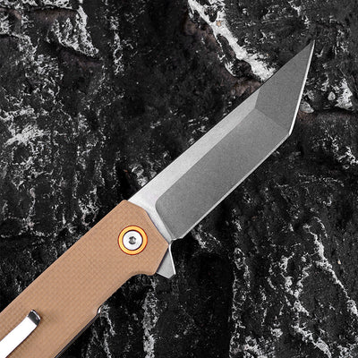 Cuchillo Plegable Portátil de Alta Dureza con Mango G10 - Image 3