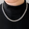 Colar Masculino Moderno High Street Joias Aço Titânio Colar 7mm50cm