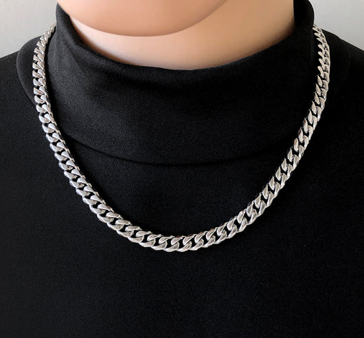 Collar de Acero Titanio para Hombre - Diseño Urbano Moderno - Image 7