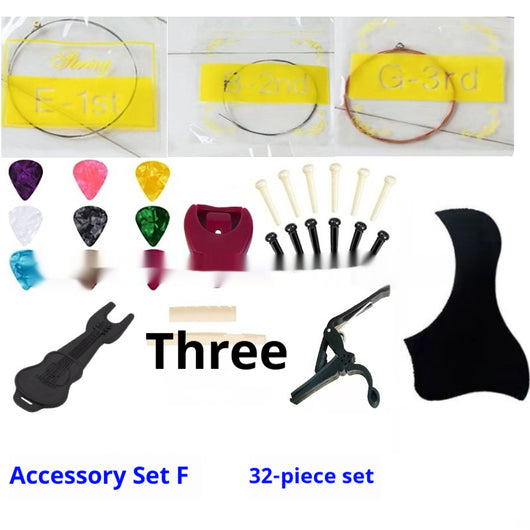 Kit Completo de Accesorios para Guitarra - Púas, Cuerdas y Estuche - Image 34