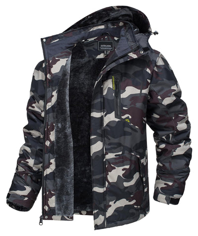 Chaqueta Térmica Impermeable para Hombre - Abrigo Grueso Invierno y Otoño - Image 12