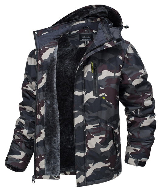 Chaqueta Térmica Impermeable para Hombre - Abrigo Grueso Invierno y Otoño - Image 12