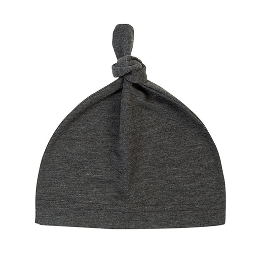 Gorro Anudado para Recién Nacido - Color Sólido Talla Única