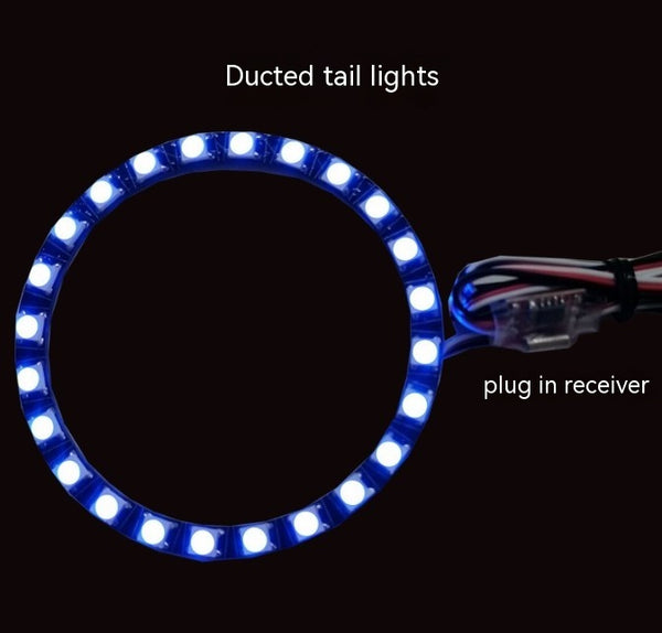 Sistema de Luz Trasera LED Tricolor Degradado para Compuertas de 70mm