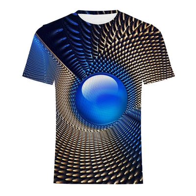 Playera Casual Hombre con Estampado Digital Cuello Redondo - Image 26