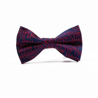 Corbatín Navideño Casual Estampado para Hombre - Image 3