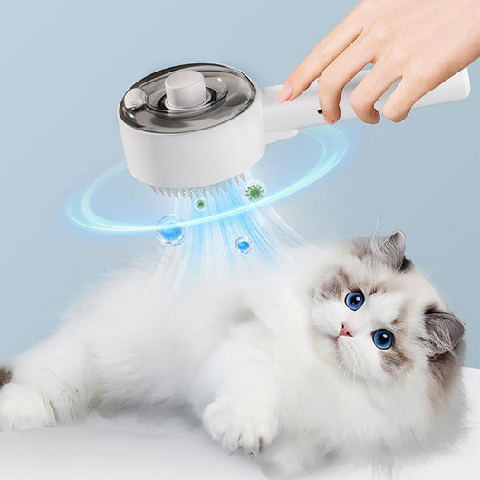 Cepillo Spa para Mascotas con Vapor - Deslanador USB Recargable para Perros y Gatos - Image 10