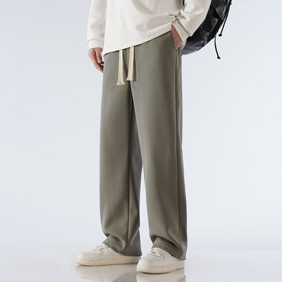 Pantalones Deportivos Holgados de Pierna Ancha para Hombre - Image 6
