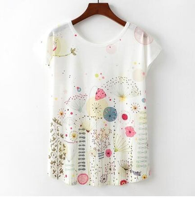 Playera para Mujer con Estampado Adorable de Gatos - Image 22