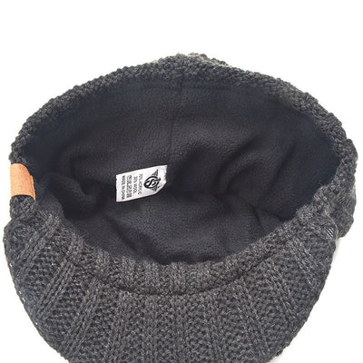 Gorro Tejido Grueso Duck Tongue para Hombre - Calidez Extrema - Image 4
