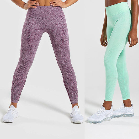 Pantalones Yoga Sin Costuras Levanta Glúteos y Moldea Cintura - Image 2