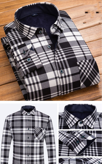 Camiseta Térmica Manga Larga para Hombre Talla Grande - Image 17