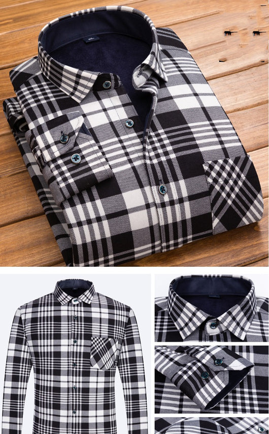 Camiseta Térmica Manga Larga para Hombre Talla Grande - Image 17