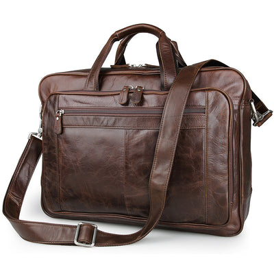 Maletín de Cuero para Hombre - Elegancia Profesional