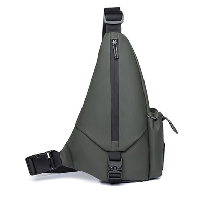 Bolsa Pecho Motociclista Derm Men Triangle - Crossbody Versátil - Image 8