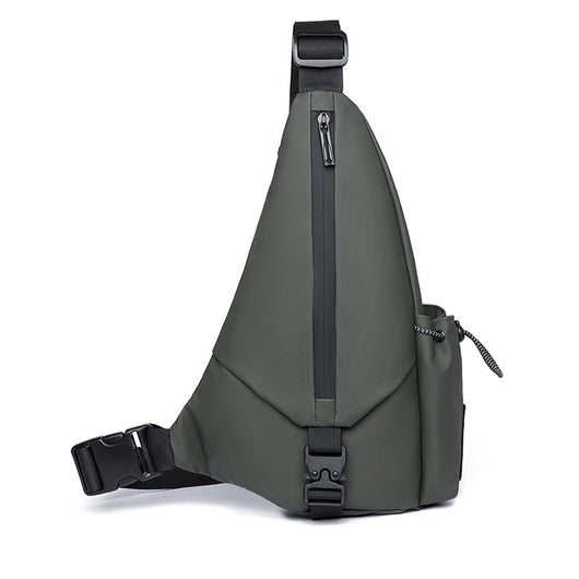 Bolsa Pecho Motociclista Derm Men Triangle - Crossbody Versátil - Image 8
