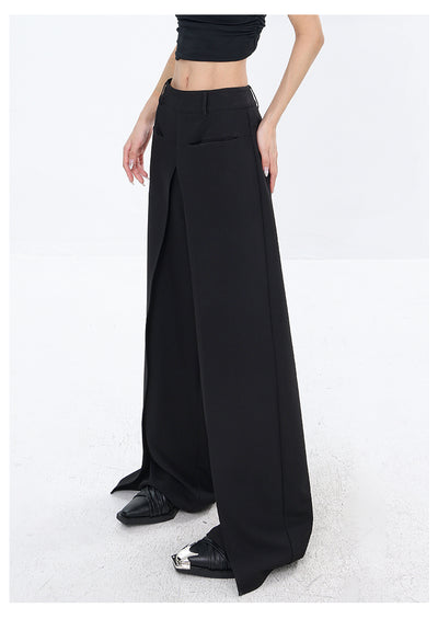 Pantalones Sueltos Negros Casuales para Mujer - Corte Recto - Image 16