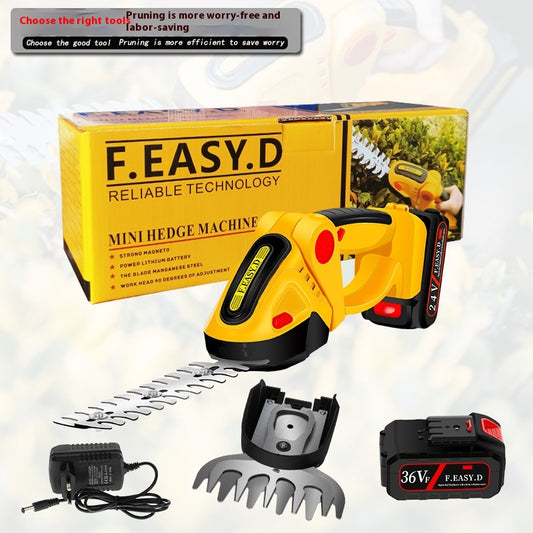 Tijeras Podadoras Eléctricas Recargables Dual - Cortasetos Profesional