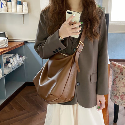 Bolso de Hombro Minimalista Soft Collapse Uso Diario - Image 22