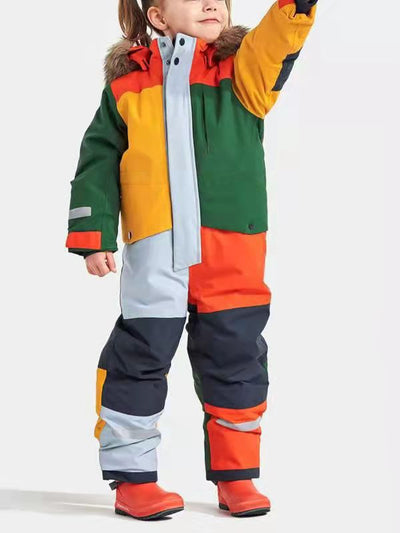 Traje de Esquí Infantil Térmico Impermeable con Tecnología Luminosa - Image 3