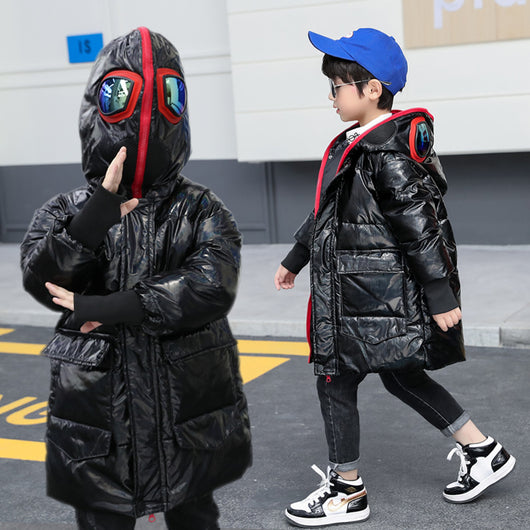 Chaqueta Acolchada Ultraman para Niños Grandes con Doble Cierre - Image 11