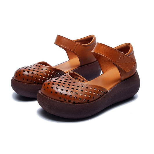 Zapatos Casuales Retro con Perforaciones - Image 6