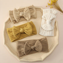 Diadema Infantil de Lana Polar con Lazo Doble Capa - Image 26