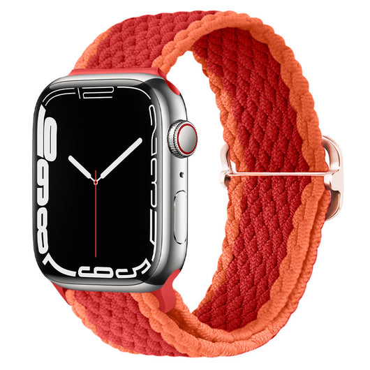 Correa Nylon Trenzada Ajustable para Apple Watch Series 7 - Image 20