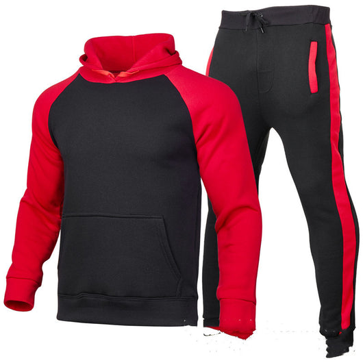 Suéter Deportivo para Hombre con Mangas Raglán y Costuras de Contraste - Image 5