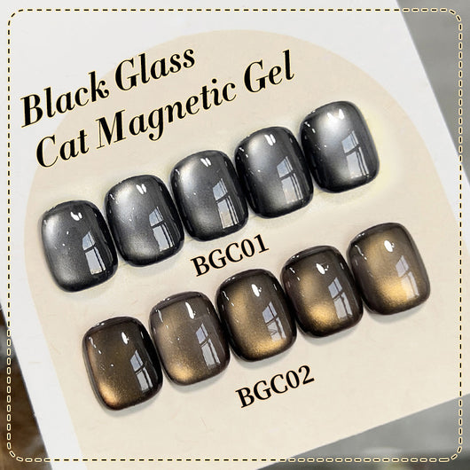 Esmalte Gel UV Degradado con Efecto Ojo de Gato y Microesferas de Cristal - Image 5