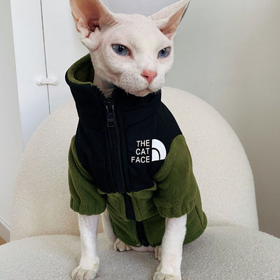 Ropa Térmica para Gatos Sin Pelo - Abrigo Cálido y Cómodo