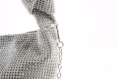 Bolso de Noche Elegante con Diamantes y Cristales Brillantes - Image 10