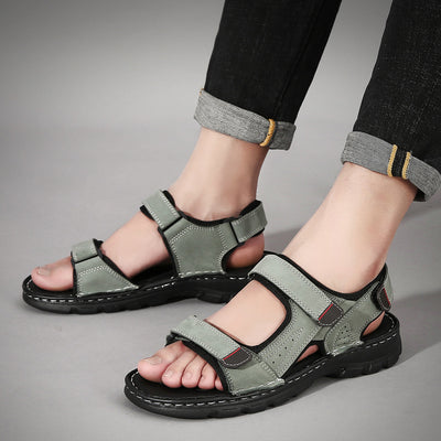Sandalias Hombre Velcro Cómodas - Chanclas Ajustables Verano - Image 7