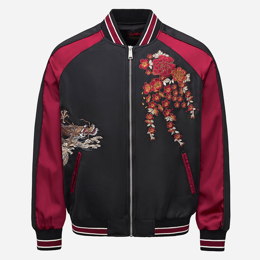 Chaqueta Béisbol Hombre Bordado Dragón Flying Dragon Premium - Image 10