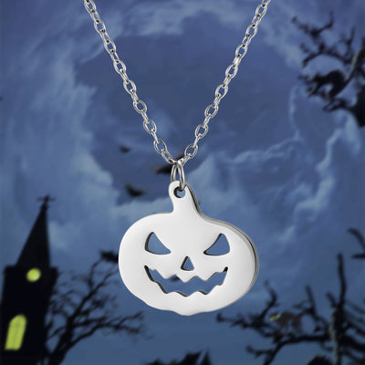 Collar con Dije de Calabaza y Fantasma para Halloween - Image 42