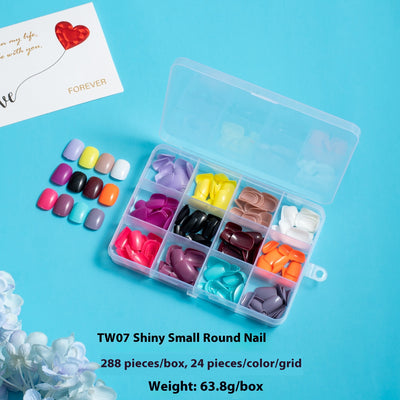Uñas Postizas Ballet con Adhesivos - Protección y Elegancia - Image 9