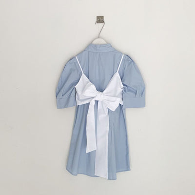 Blusa para Mujer con Detalle de Pecho y Mangas Abullonadas Medianas - Image 6