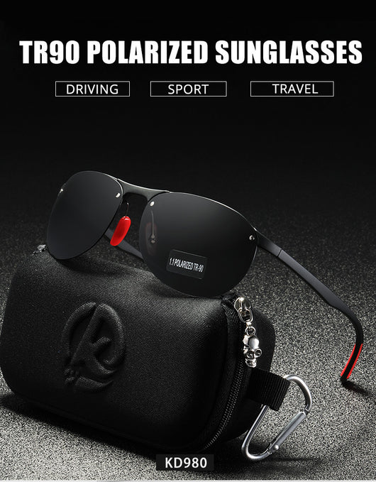 Gafas de Sol Polarizadas TR90 Sin Marco para Exterior - Image 14