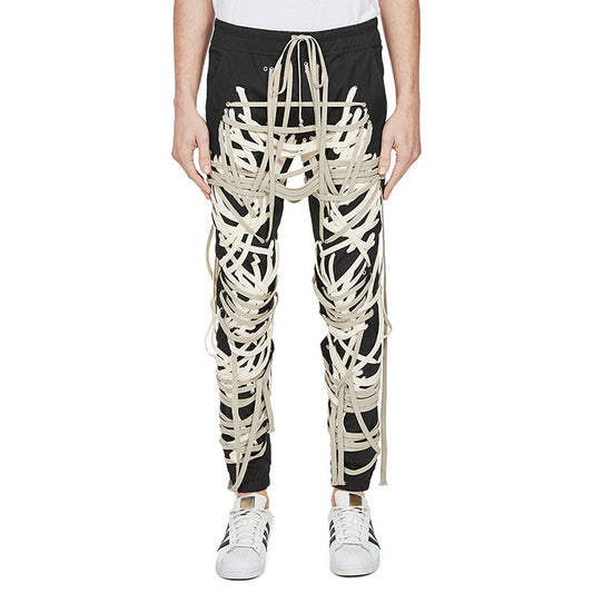 Pantalones Casuales para Mujer con Bolsillos 3D y Cordón Ajustable