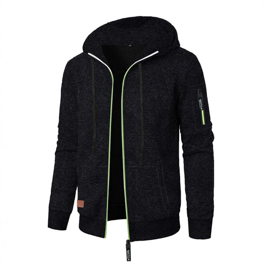 Sudadera Deportiva con Capucha Jacquard para Hombre - Image 4