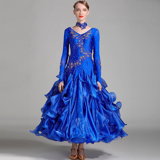 Vestido de Danza Moderna Estándar Nacional para Presentaciones - Image 4