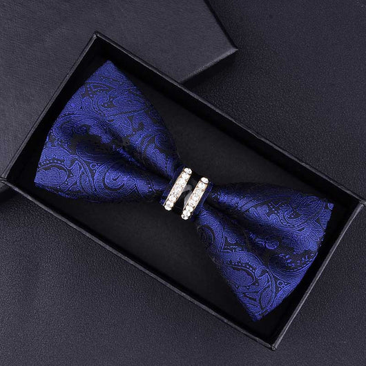 Corbata Formal Doble Capa para Novio Estilo Coreano - Image 4