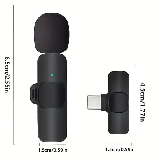 Micrófono Inalámbrico Profesional de Solapa para iPhone e iPad - Image 16