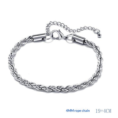 Pulsera de Acero Titanio Minimalista para Hombre - Diseño Retro Artístico - Image 13